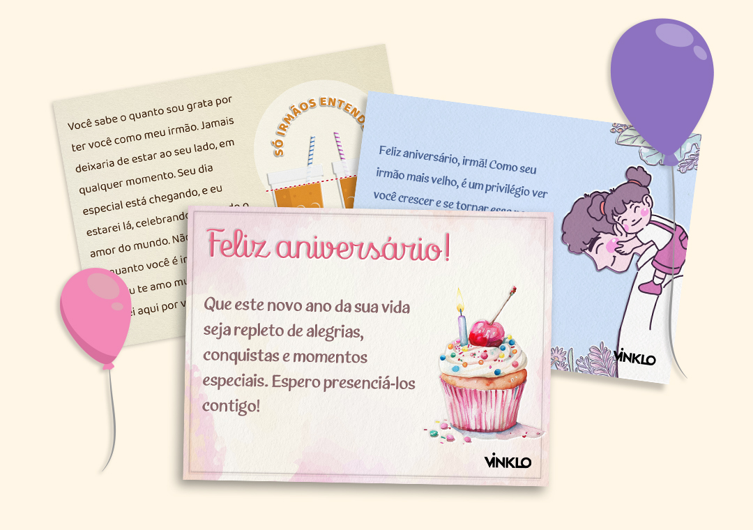 Mensagens de Aniversário