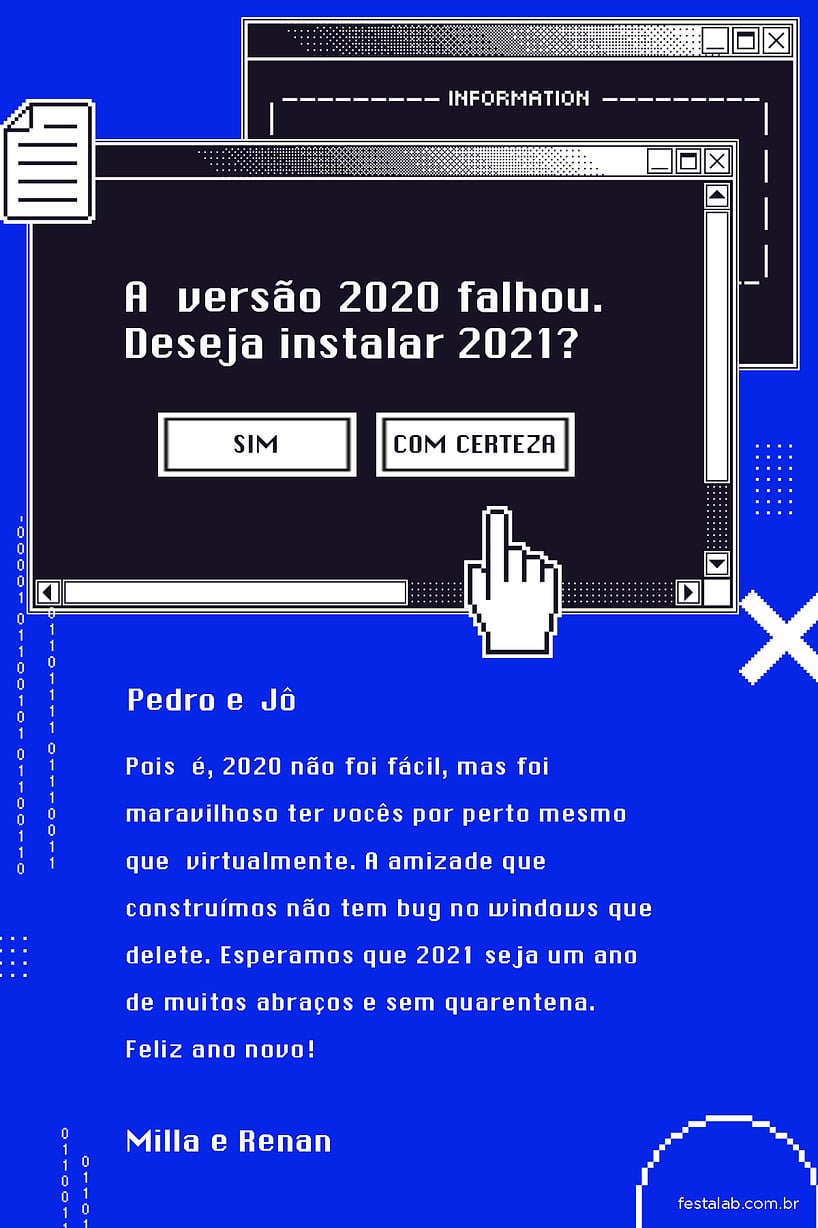 Crie seu Cartão de Ocasiões especiais - Natal windows com a Festalab