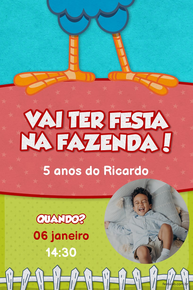 Como fazer convite de aniversário infantil online com o FestaLab