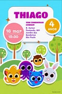 Convite online de Convite 10 anos