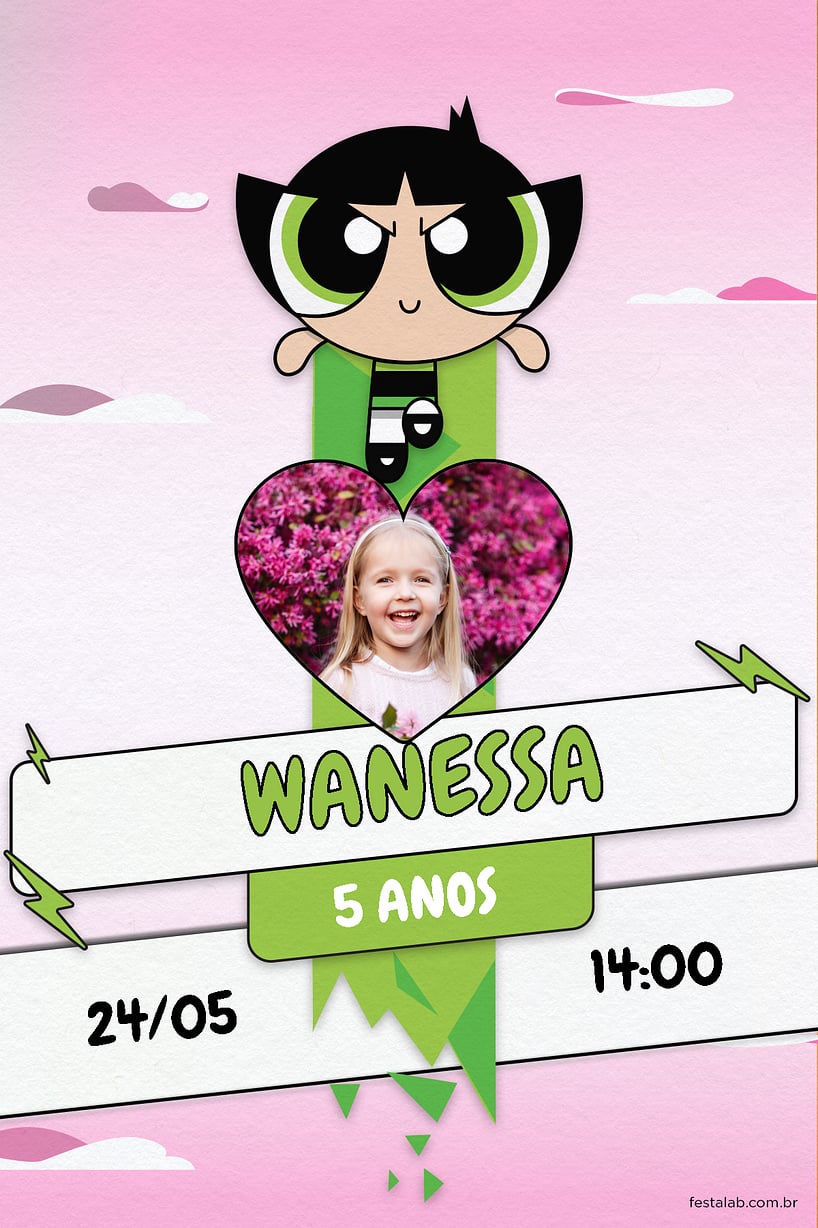 Convite de Aniversario - Docinho