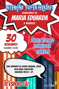 Modelo de Convite de Aniversario - Homem Aranha Convite Homem Aranha grátis para editar