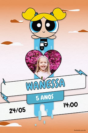 Convite de Aniversario - Lindinha