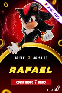 Convite Projeto Shadow grátis para editar