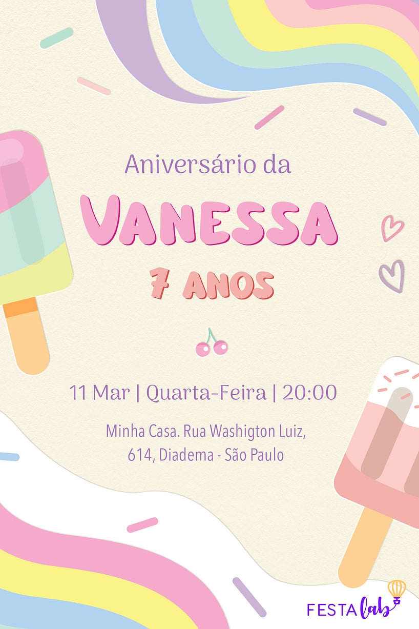 Aniversário Infantil - Festa infantil da Isis 1 ano em Diadema