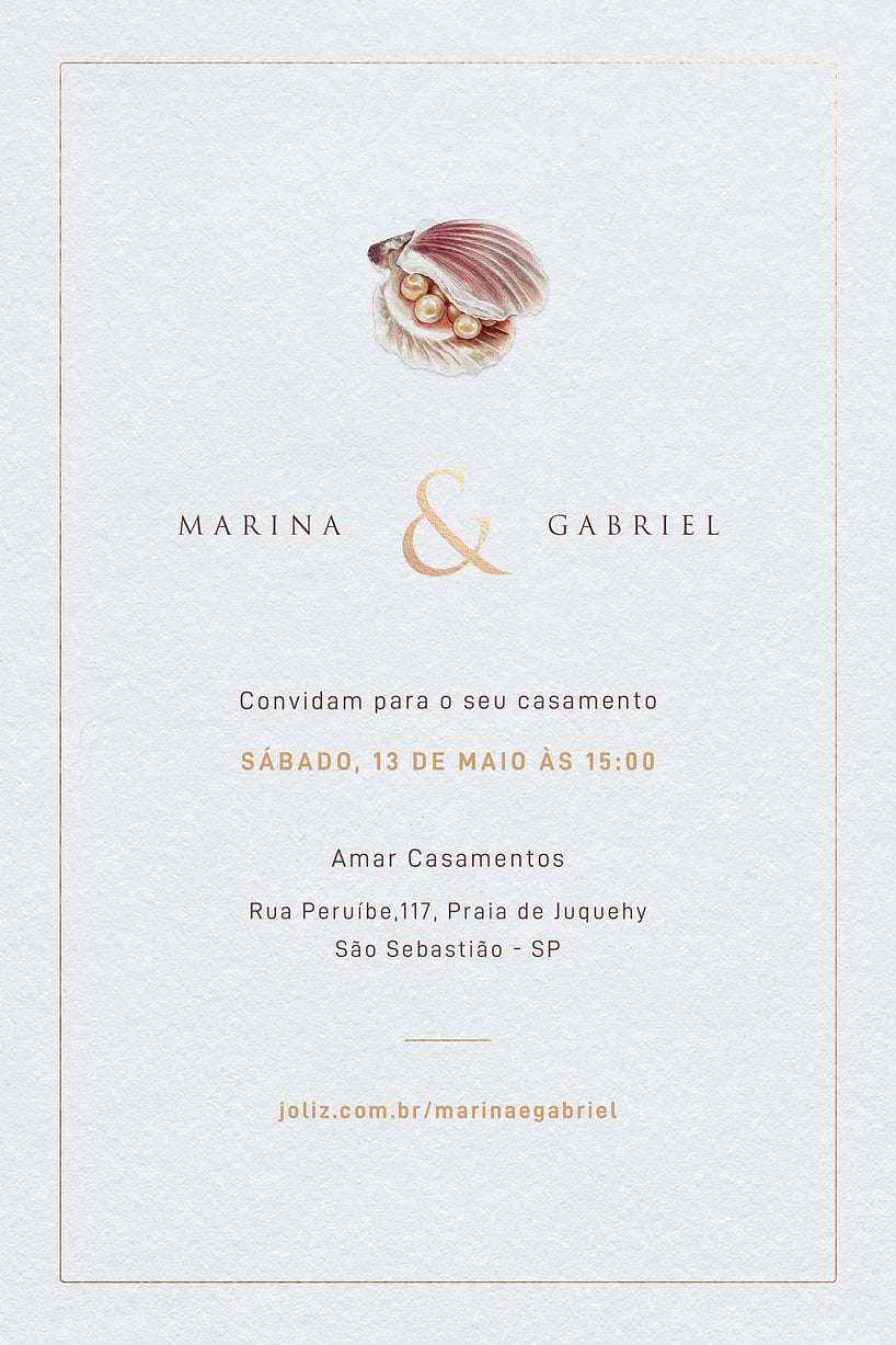 convite casamento Edite Online