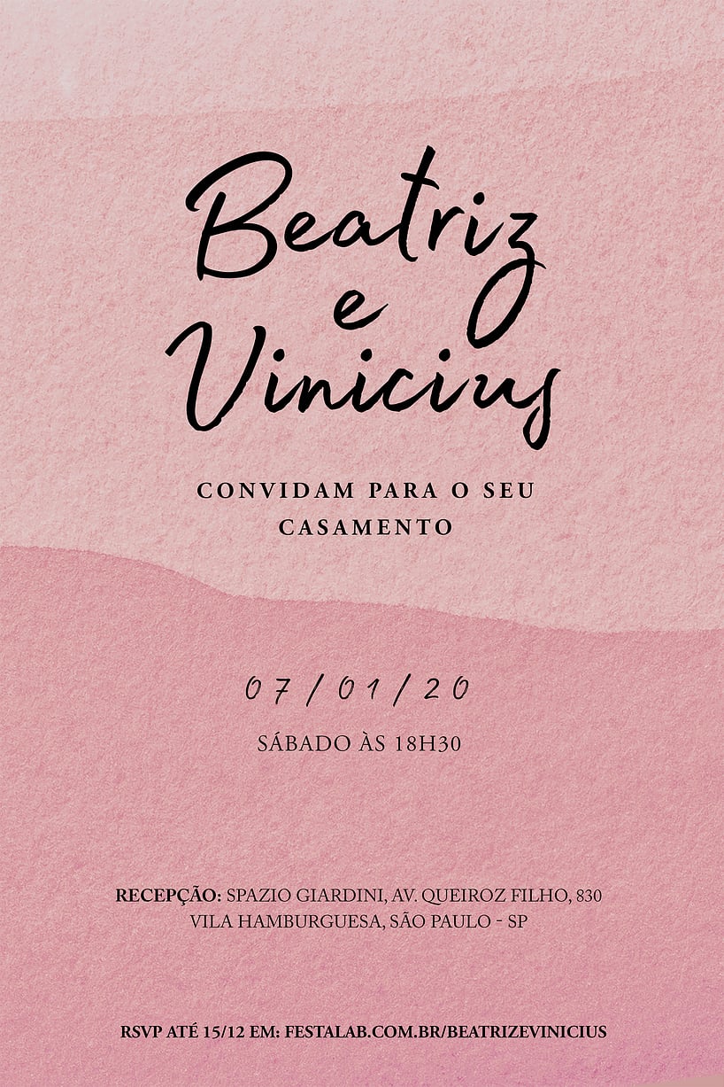 Modelo de Convite de Casamento - Rustico rosas Convite Rústico rosas grátis para editar