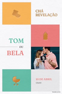 Convite Quadrinhos grátis para editar