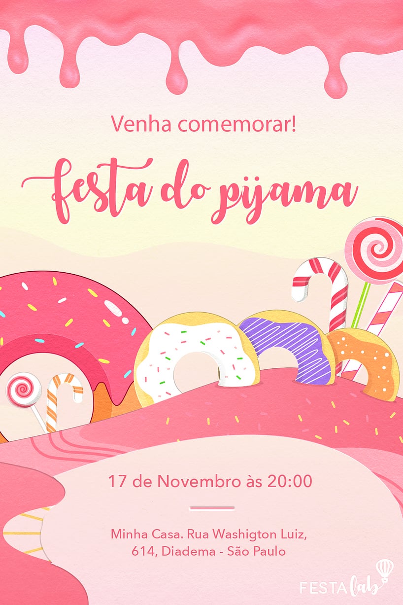 Como fazer convite de aniversário infantil online com o FestaLab