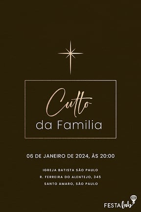 Modelo de Convite de Ocasioes especiais - Juntos em Orac?a?o Convite de Ocasioes especiais - Juntos em Orac?a?o