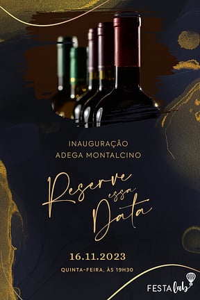 Convite de Ocasioes especiais - Marmore Elegante