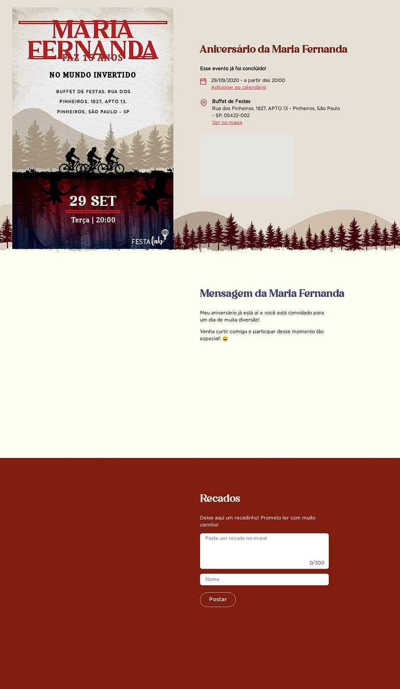 Vibe de Aniversario - Aniversario Mundo Invertido