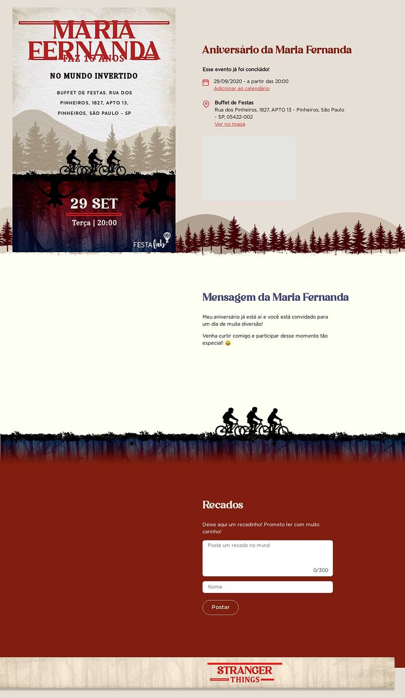 Vibe de Aniversario - Aniversario Mundo Invertido