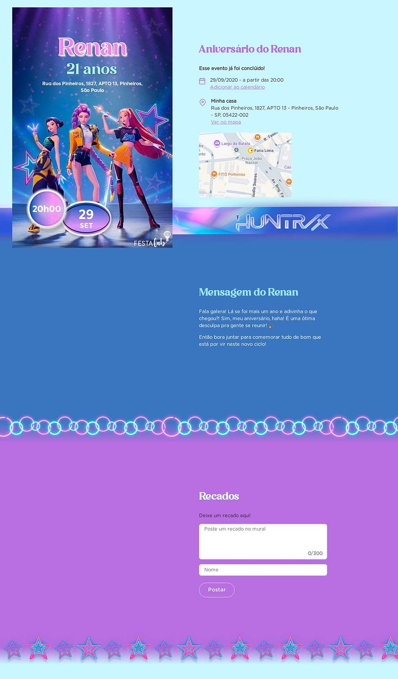 Vibe de Aniversario - As Huntrix