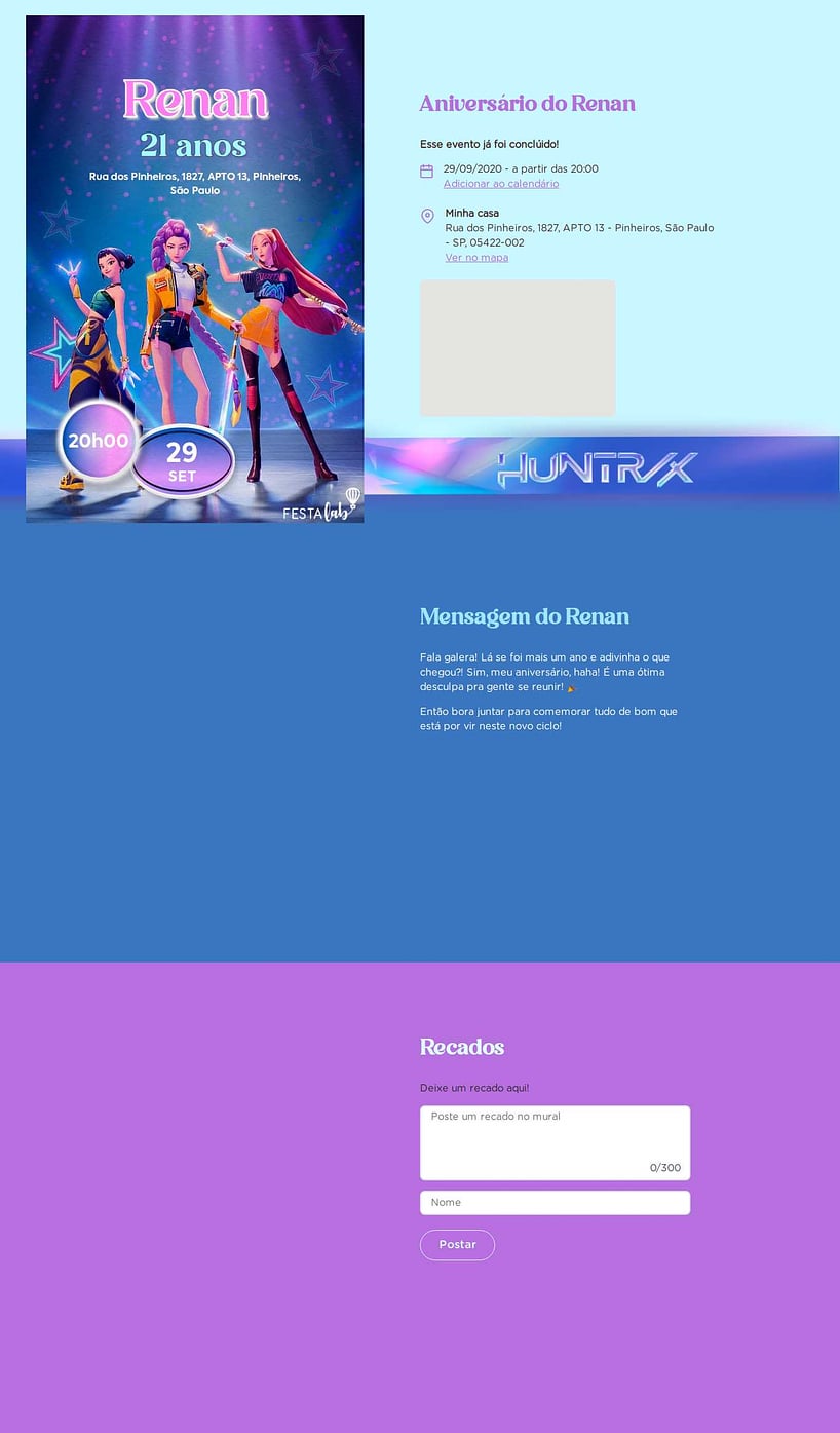 Modelo de Vibe de Aniversario - As Huntrix Vibe de Aniversario - As Huntrix