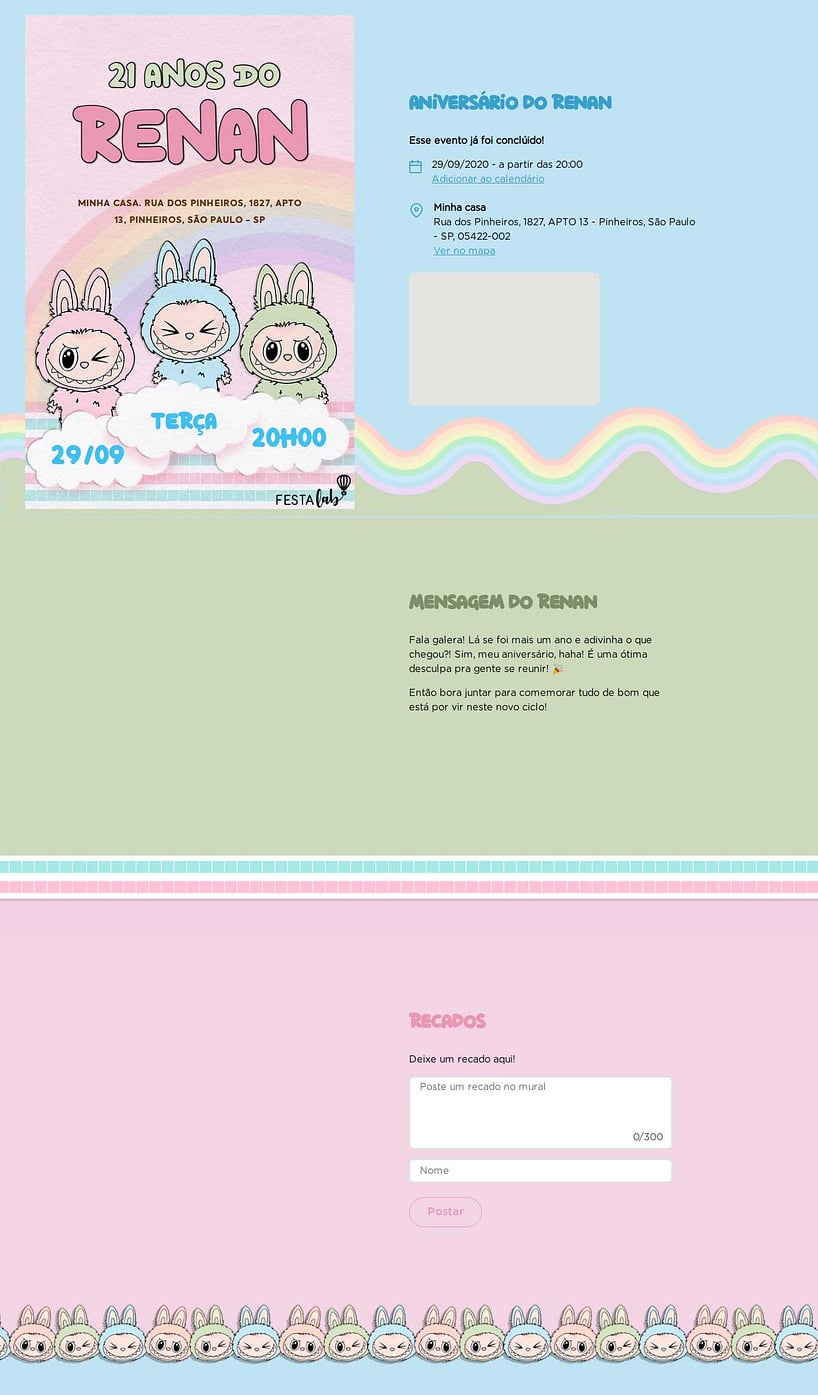 Vibe de Aniversario - Curtindo com os Labubus