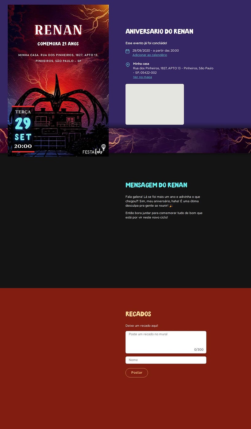 Vibe de Aniversario - Devorador de Mentes