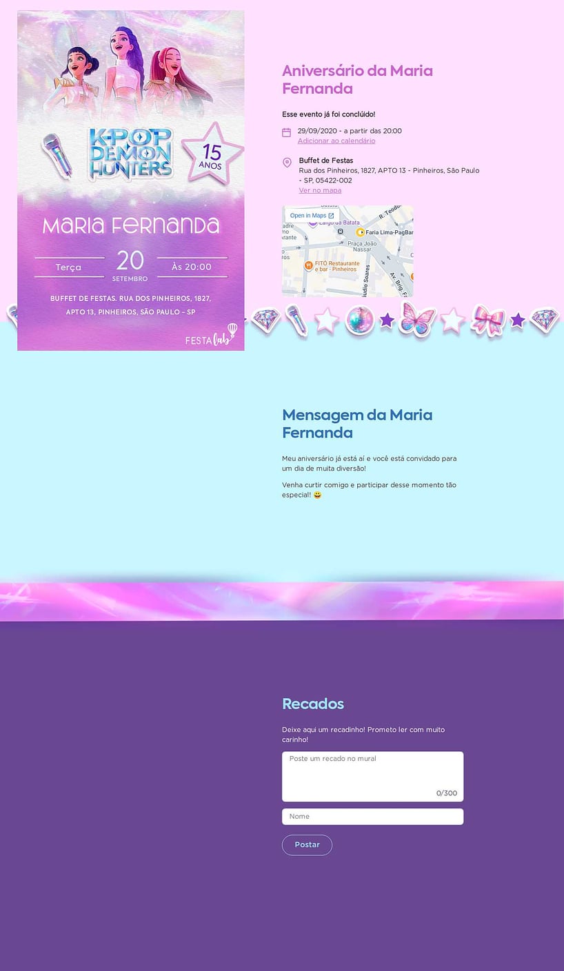 Vibe de Aniversario - Guerreiras Kpop