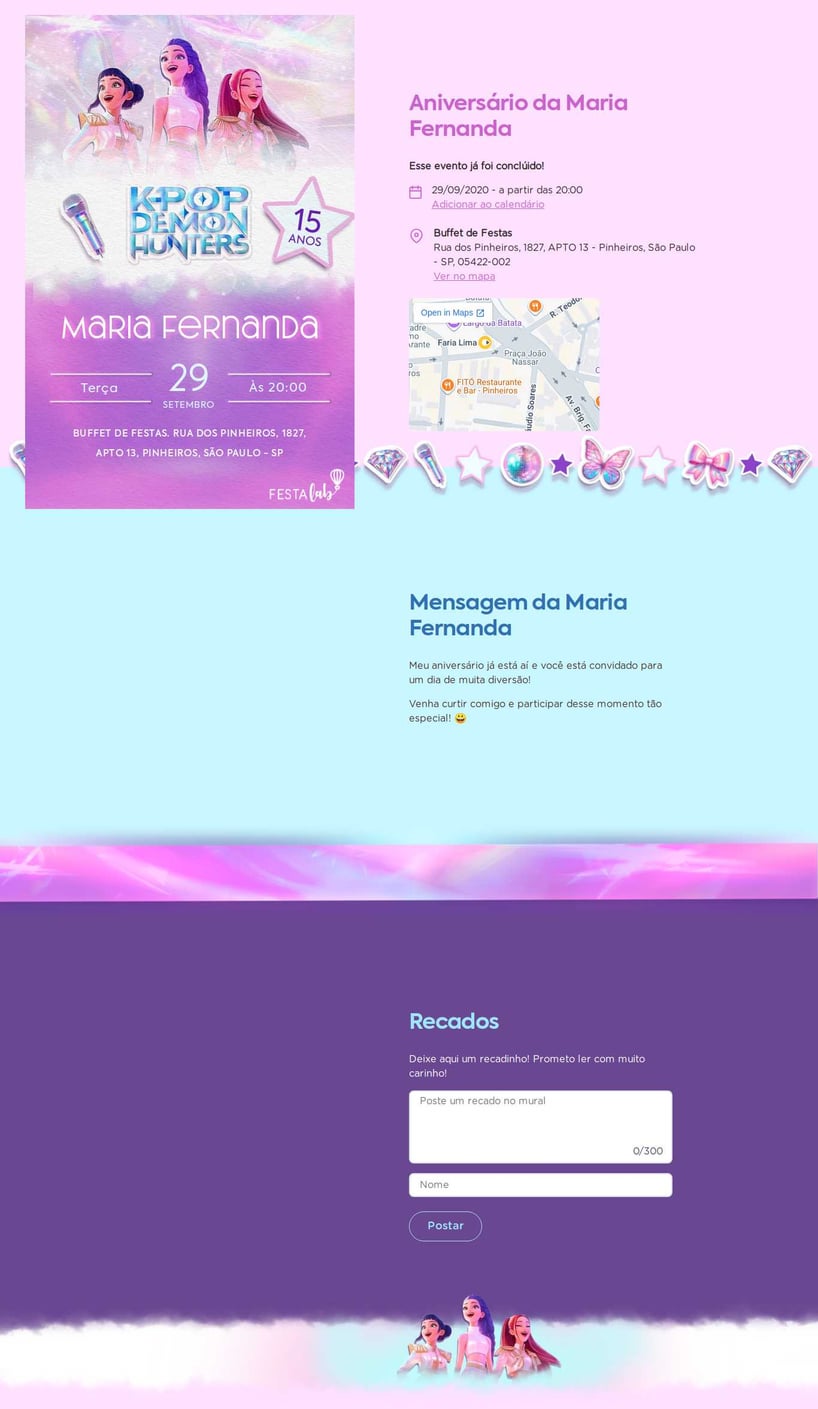 Vibe de Aniversario - Guerreiras Kpop