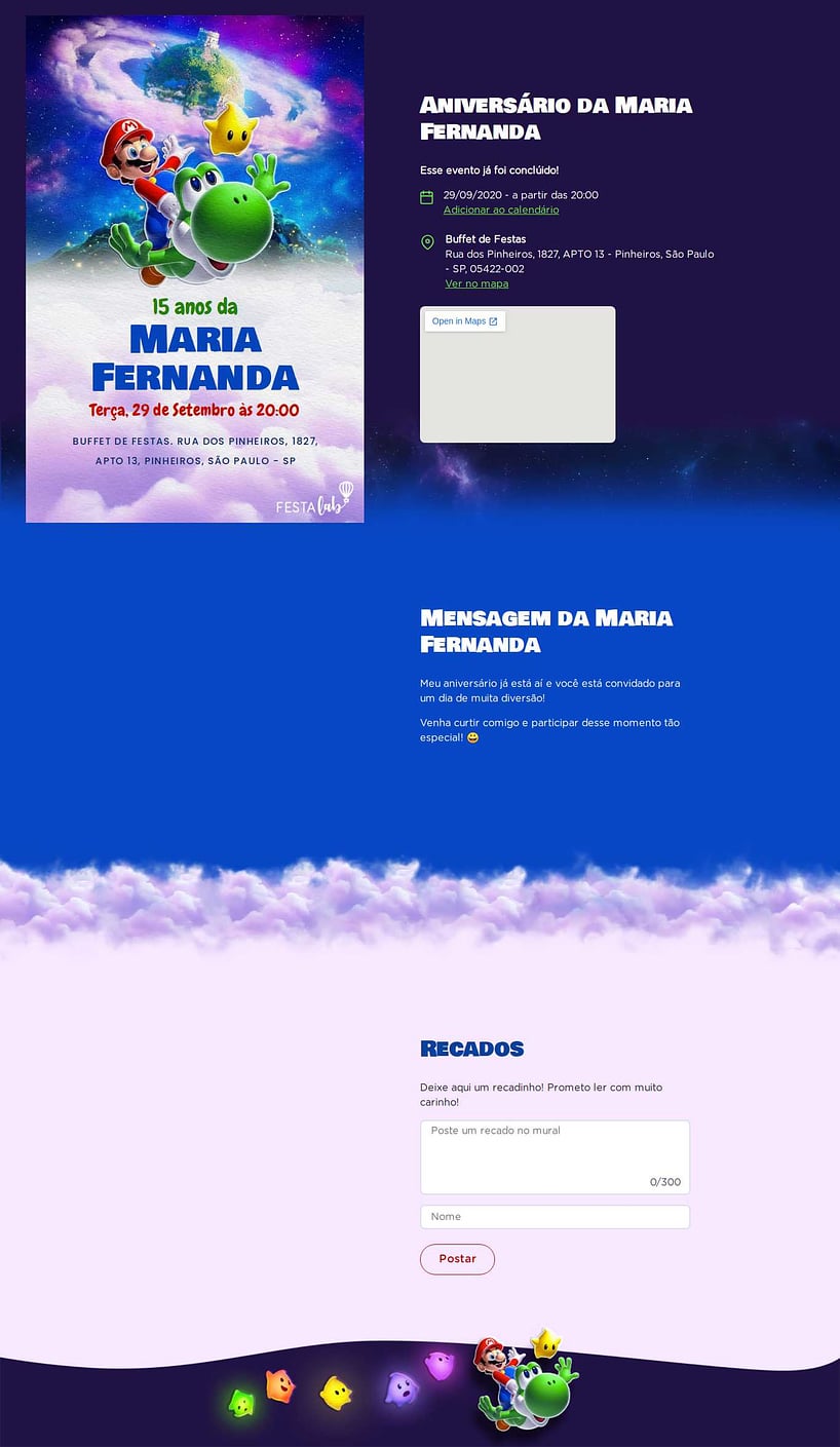 Vibe de Aniversario - Mario & Yoshi