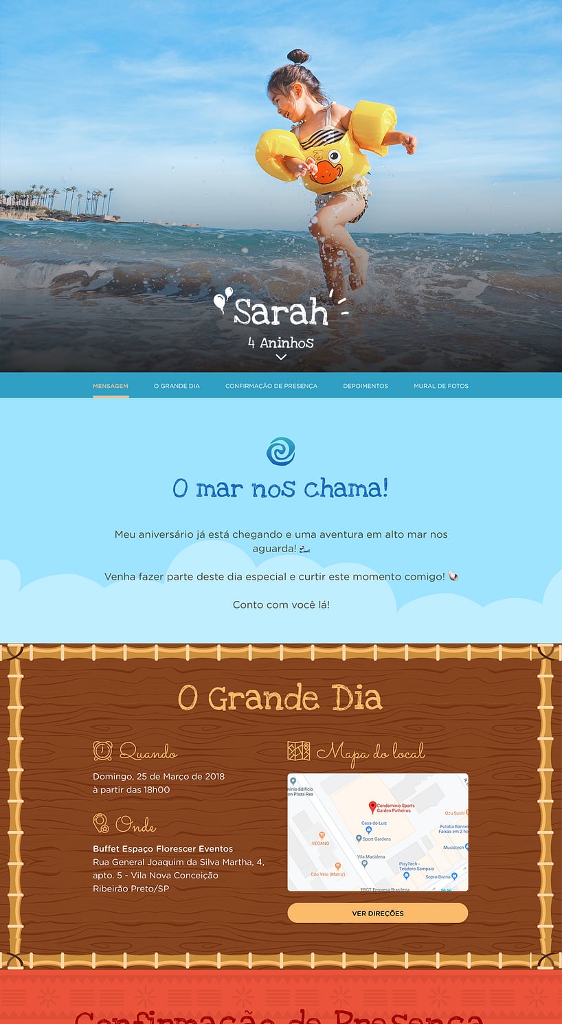 Fazer convite online convite digital aniversário moana adulta