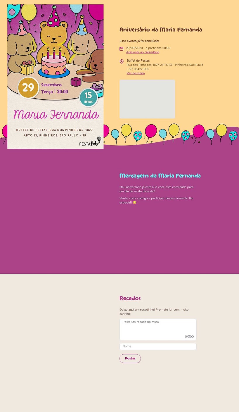 Vibe de Aniversario - Turma Bobbie Goods