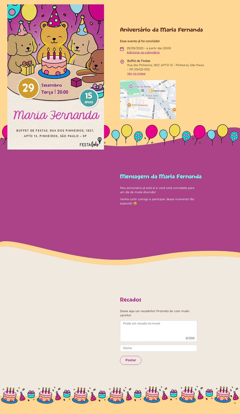 Vibe de Aniversario - Turma Bobbie Goods