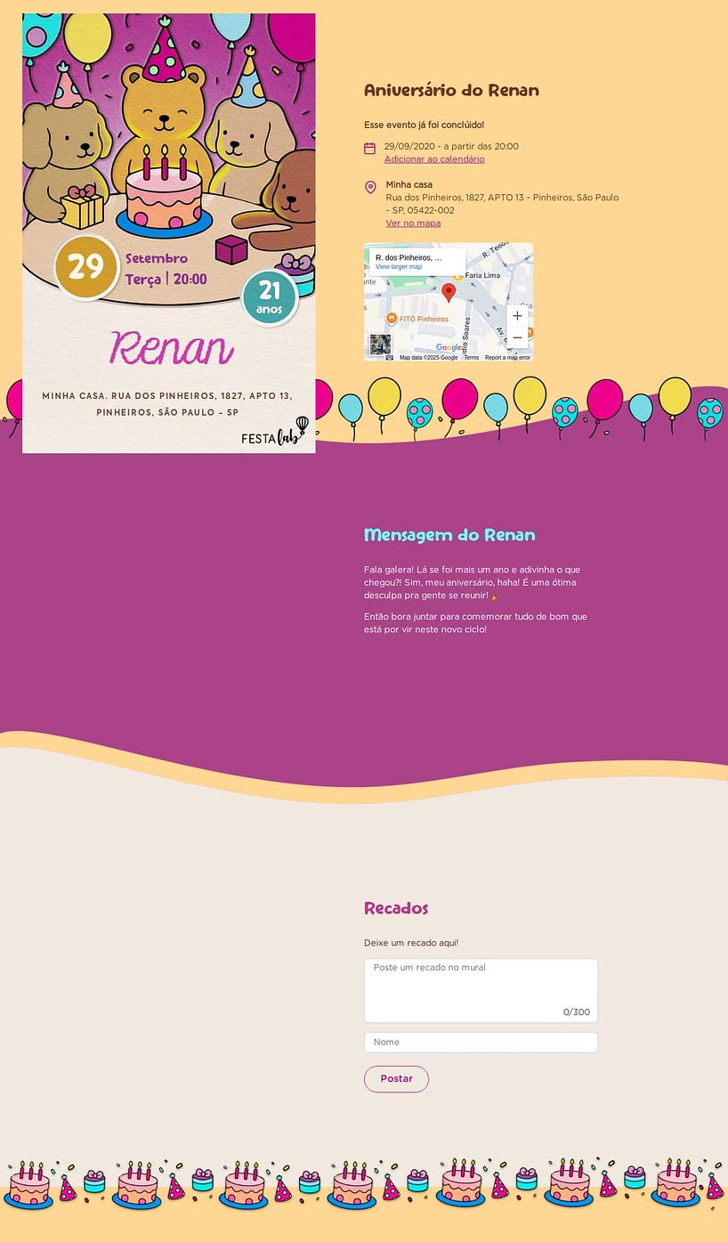 Vibe de Aniversario - Turma Bobbie Goods