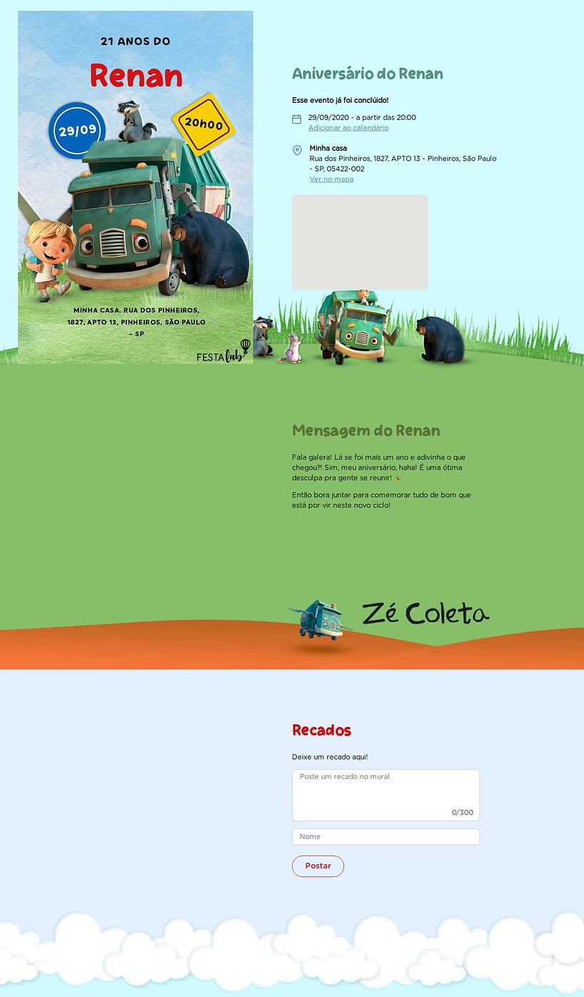 Vibe de Aniversario - Ze Coleta