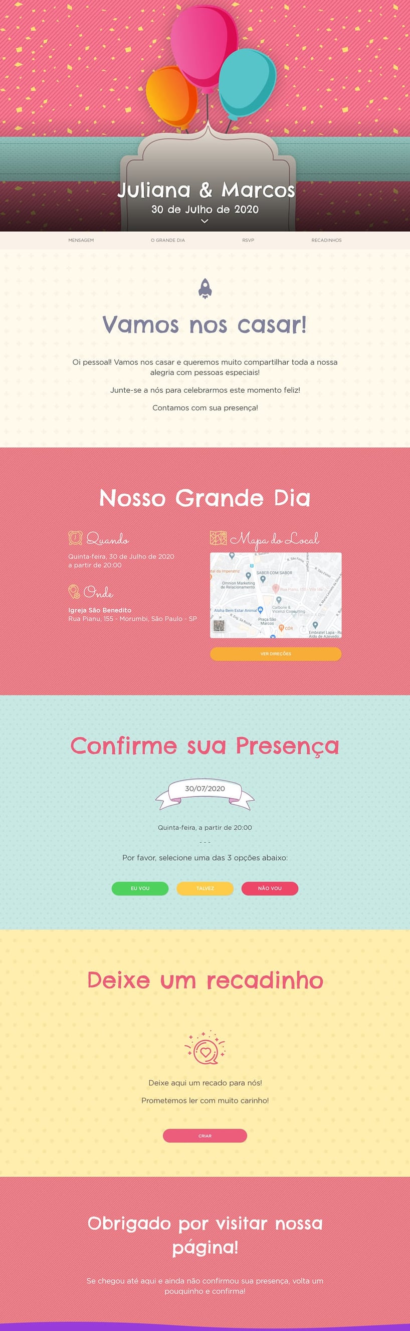 Crie seu site de Casamento - Minimalista terracota| FestaLab
