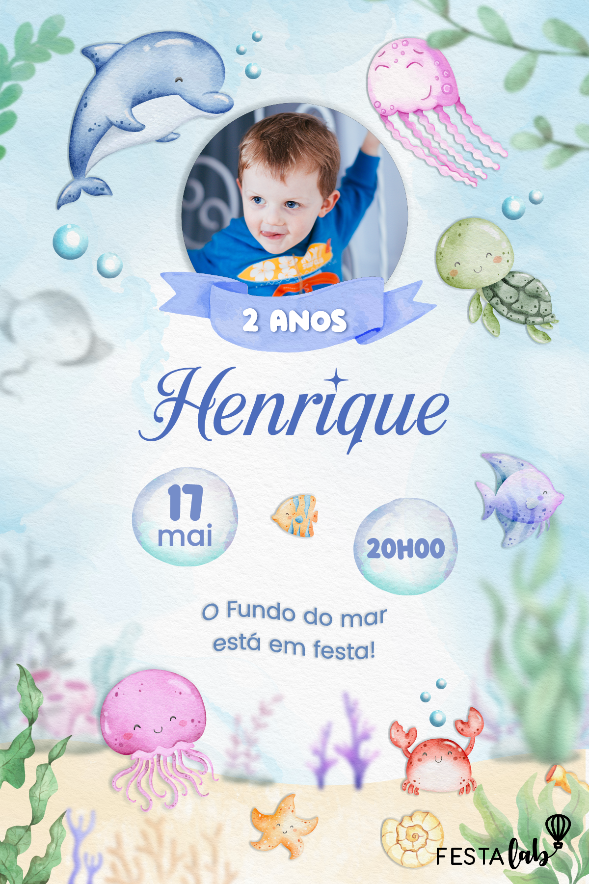 Veja modelos de convites de Aniversário infantil