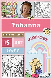 Veja modelos de convites de Aniversário infantil